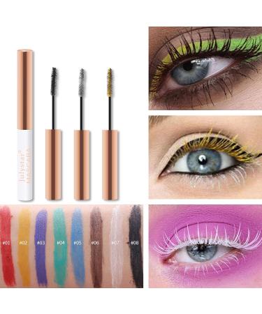 FantasyDay Long Lasting Smudge-Proof Mascara Set - Volumizing, Lengthening, Curling Eyelash Makeup - 8 Pcs 0.17 fl oz - False Lash Effect - Lift and Separate Eye Lashes - Buy Online on SooperMarket.com