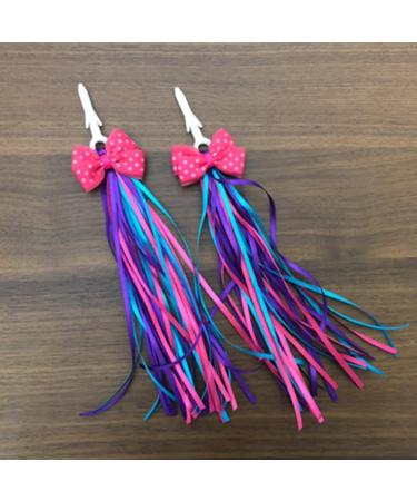 HugeDE Kids' Blue Bowknot Bike Scooter Handlebar Tassel Streamers | Boys Girls - Buy Online on SooperMarket.com