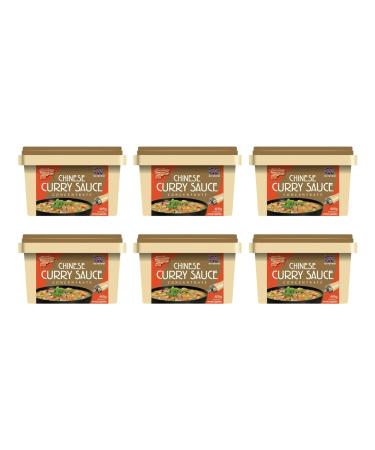 Goldfish Chinese Takeaway Curry Sauce Paste Concentrate 405g Original (Pack of 6) by CNMART