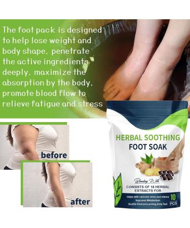 Herbal Detox Foot Soak Beads for Men & Women - Natural Cleansing & Shaping Detoxingherbs - Buy Online on SooperMarket.com