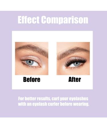 Veleasha DIY Eyelash Extension Individual D Curl Lashes 39 Clusters | Reusable Wispy False Eyelashes at Home | FD02 12-16mm - Buy Online on SooperMarket.com