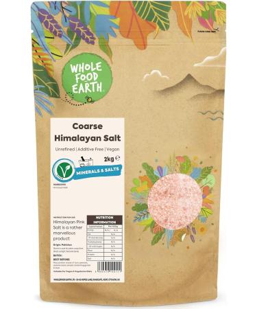 Wholefood Earth - Fine Himalayan Rose Pink Salt 2 kg & Coarse Himalayan Rose Pink Salt 2 kg + Coarse Himalayan Rose Pink Salt 2 kg Salt 2 kg (Pack of 1) - Buy Online on SooperMarket.com