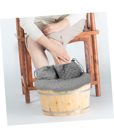 FOYTOKI Thermal Insulation Foot Bath Cover Foot Soaking Dual Basin Cover Foot Bath Bucket Cover Foot Bucket Protectors Sauna Foot Bath Accessory Foot Tub Cover Foot Soak Bucket Cover - Buy Online on SooperMarket.com
