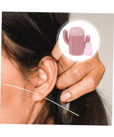 FOMIYES Ear Piercing Cleaning Line - 2 Sets of Earring Hole Cleaner Floss | Thin Cotton Thread for Ear Cleaning - 7.5x6.6cmx2pcs - Buy Online on SooperMarket.com