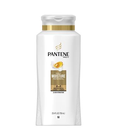 Pantene Pro-V Daily Moisture Renewal 2-in-1 Shampoo and Conditioner 25.4 Fluid Ounce Renewal 2-in1 Shampoo and Conditioner