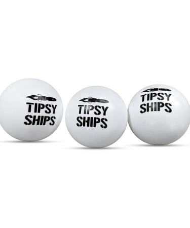 Tipsy Ships Beer Pong Set V2 - Ultimate Battle Pong Party Game with 8 Ship Trays and Ping Pong Balls - Fits Standard Plastic Cups - Battle on Any Table! - Buy Online on SooperMarket.com