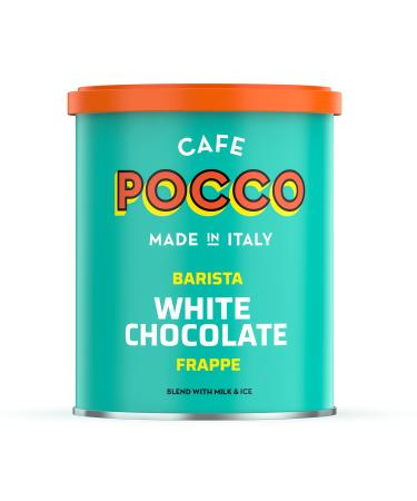 White Chocolate Frappe Mix from Cafe Pocco - 500g resealable tub - for making white chocolate Mocha