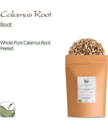 Organic Calamus Root Tea - Premium Quality Cut and Dried Sweet Flag 100g - Pack of 1 - Buy Online on SooperMarket.com