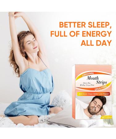 120PCS Mouth Tape for Sleeping: Anti Snoring Strips for Better Nose Breathing and Improved Night Sleep - Buy Online on SooperMarket.com