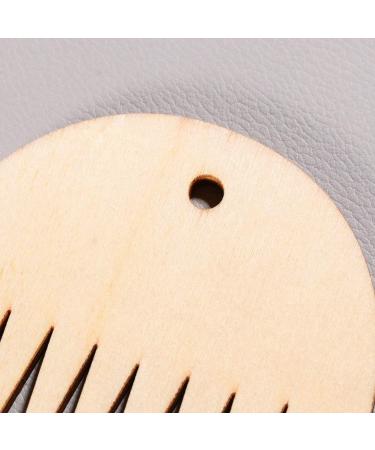 Professional Wood Weaving Comb for DIY Tapestry Knitting - Small Sawtooth Comb - Buy Online on SooperMarket.com