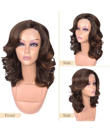 Quantum Love Short Loose Curly Body Wave Wig for Black Women - Mix Brown, 16 inches - Buy Online on SooperMarket.com