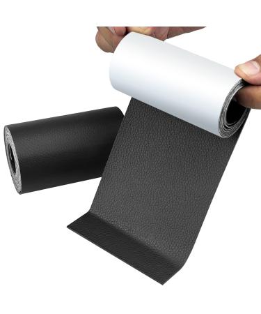 ALLANSING Leather Repair Tape Patch Vinyl Repair Tape 3.5x65 Inch Black  Excellent Adhesion Leather Repair Patch Self Adhesive Leather Tape for Furniture Couch Upholstery Black 3.5*65in
