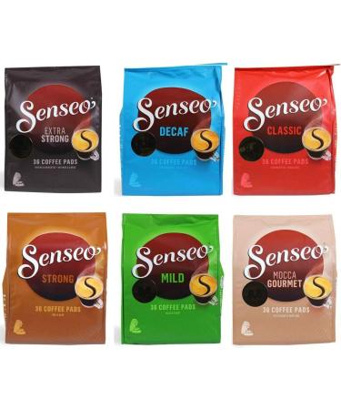 Senseo Coffee Packs 36 Coffee Pods Select Any 3 Flavours From our Amazing Range Including: Dark Decaf Classic & Many More Customize your order - Buy Online on SooperMarket.com