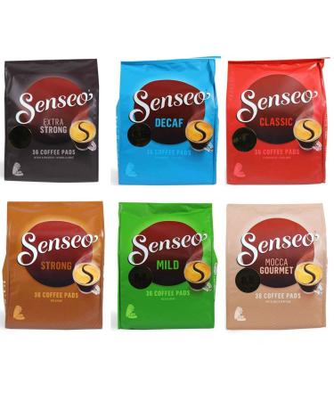 Senseo Coffee Packs 36 Coffee Pods Select Any 3 Flavours From our Amazing Range Including: Dark Decaf Classic & Many More Customize your order