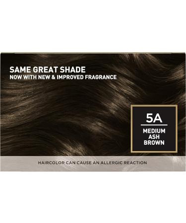L'Oreal Paris Superior Preference 5A Medium Ash Brown Hair Dye - 1 Pack - Buy Online on SooperMarket.com