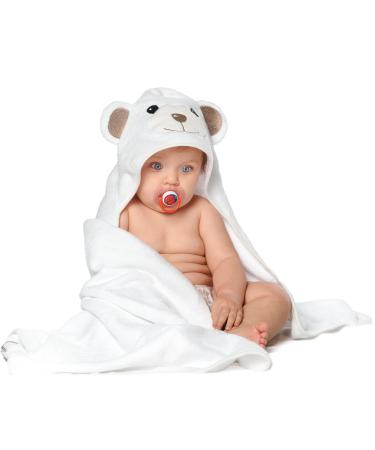Premium Organic Bamboo Baby Hooded Towel | Ultra Soft & Hypoallergenic Baby Towels for Infant & Toddler | Perfect Baby Gift - Buy Online on SooperMarket.com