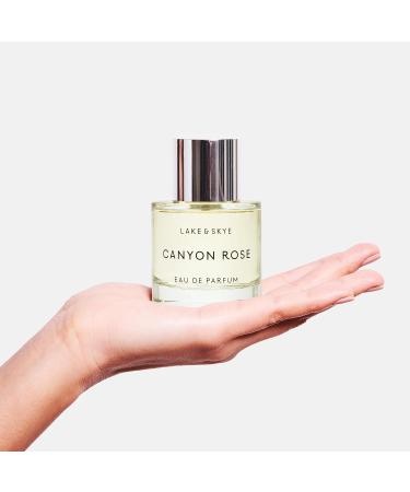 Lake & Skye Canyon Rose Eau de Parfum Spray - Vegan Cruelty Free & Synthetic Free 1.7 fl oz (50 ml) - Warm Floral and Vanilla 1.7 Fl Oz (Pack of 1) - Buy Online on SooperMarket.com