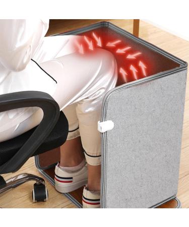 Optimized Surface Heating Triple Foldable Room Heater - Eco-Friendly Electric Foot Warmer with 45 Angle Auto Shutoff & Overheat Protection | Virtcooy for Home Office & Bedroom - Buy Online on SooperMarket.com