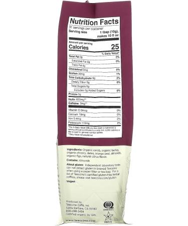 Teeccino Herbal Coffee Original 11 oz - Buy Online on SooperMarket.com