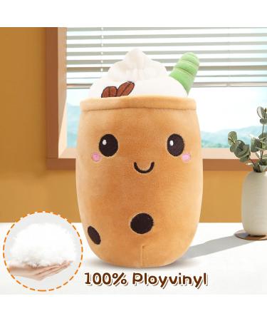 Guiffly Bubble Tea Plush Boba Toy Soft & Fluffy Cuddle Pillow for Kids and Adults - Buy Online on SooperMarket.com