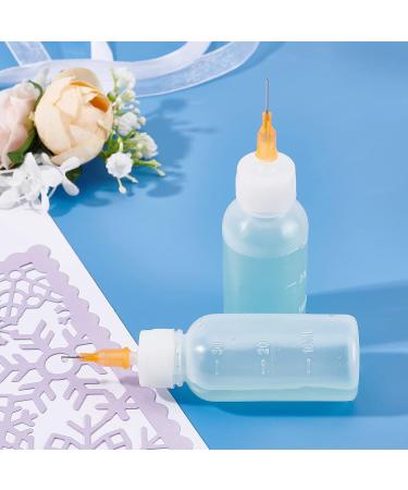 Benecreat 12 Pack 1oz Precision Tip Applicator Bottles Set - DIY Quilling Glue Oiler Bottle with Tips and Caps - Buy Online on SooperMarket.com
