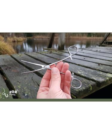 Zite Fishing Hook Remover Pliers - 18cm Curved Tool for Easy Fish Hook Removal - International Shipping Available - Buy Online on SooperMarket.com