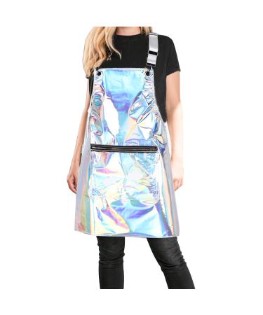 MIKI WELL Hair Stylist Apron - Adjustable Apron with Pockets Laser
