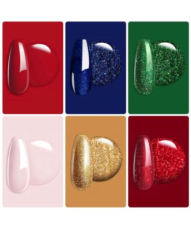Buy Honey Joy 6 Box Dark Brown Dip Nail Powder Kit - No Lamp Cure Gel Polish Effect Smooth Finishing - Buy Online on SooperMarket.com