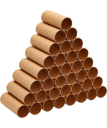 36 Pack Brown Cardboard Tubes for Crafts - DIY Craft Paper Roll for Classroom Diorama - 1.6 x 4.7 in - Buy Online on SooperMarket.com