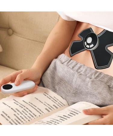 Kenanlan Belly Massage Patch - Portable Waist & Cervical Massage Stickers with Adjustable Modes | International Shipping - Buy Online on SooperMarket.com