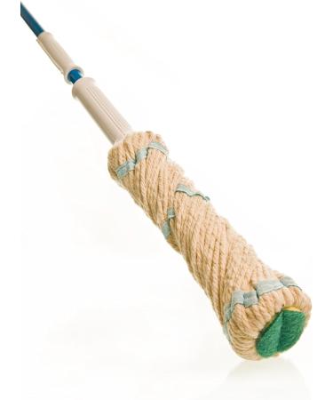 Lola Wringer Cotton Twist Mop with Scuff Remover Scrub Tip - 48 Handle for Hard Floor Surfaces - Buy Online on SooperMarket.com