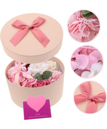 FRCOLOR 4 Boxes Preserved Flower Decoration Soap Flower Mother Fragrance 16.2X16.2X8.2CMx4pcs Pink1x4pcs - Buy Online on SooperMarket.com