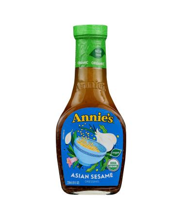 Annie's Naturals Organic Dressing Asian Sesame, 8-Ounce Bottles (Pack of 6)