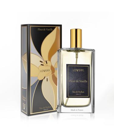 Valentine Gifts LOVERY Pure Vanilla Perfume for Women 3.4 fl oz Womens Perfumes - Long Lasting Eau de Parfum Floral Sweet Clean Fragrance - Birthday Gifts for Mom Girlfriend Wife - Made in France