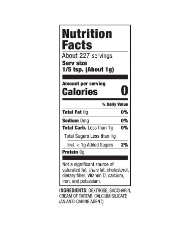 Sweet'N Low  8-Ounce Bulk Box (1 Pack) 8 Ounce (Pack of 1) - Buy Online on SooperMarket.com