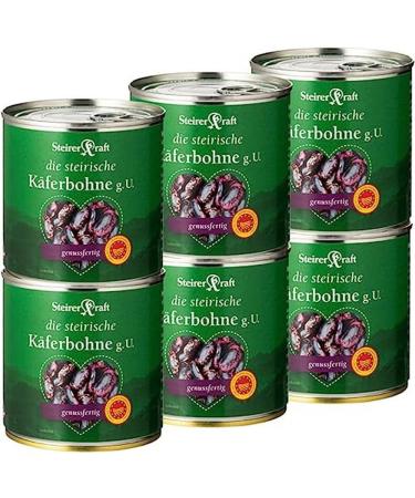 Styrian Scarlet Runner Beans PDO ready to eat (6 x 425 ml)