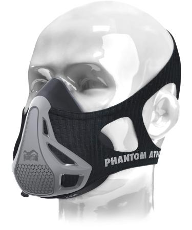 Phantom Athletics Training Mask - Endurance Training for More Performance in Sports Grey S