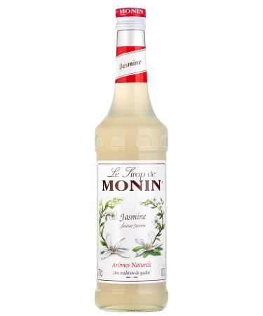 MONIN Premium Jasmine Syrup 700ml for Cocktails and Mocktails. Vegan-Friendly Allergen-Free 100% Natural Flavours and Colourings Jasmine 700 ml (Pack of 1)
