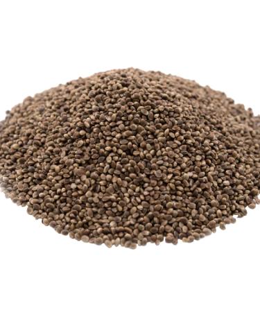 GERBS Roasted Unsalted Whole Hemp Seeds 4 LBS. Premium Grade | Dry Roasted & Packaged in Resealable Bulk Bag |THC Free Keto & Paleo |High in Magnesium Protein & Fiber| Gluten Peanut Tree Nut Free