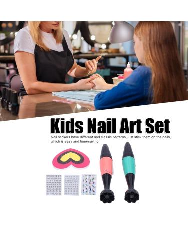 Children Nail Art Set Precision Professional Polished Children Nail Art Toy for Birthday Parties and Holiday Parties for Children(18281C purple) - Buy Online on SooperMarket.com