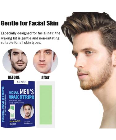 30 Pieces Torn Beeswax Hair Removal Wax Strips | Tongfeng Body & Face Wax Strips for Smooth Skin - Ideal for At-Home Hair Removal - Buy Online on SooperMarket.com
