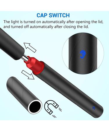 Earwax Remover Tool MYPIN 1080P HD Wireless Otoscope Ear Cleaner Kit Ear Wax Removal Kit Camera Ear Drops for Wax Ear Camera for iPhone/iPad/Android Red - Buy Online on SooperMarket.com