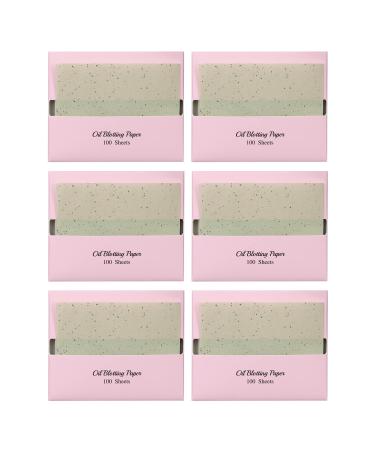 varuza Premium Natural Oil Blotting Paper Must Have (600 Count (Refills Only) Green Tea) 400 count (Pack of 1) GREEN TEA