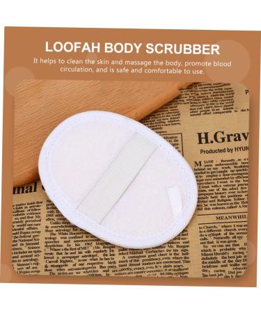 8 Pcs Natural Loofah Pads - Exfoliating Bath & Face Sponges for Oil Removal | International Shipping - Buy Online on SooperMarket.com