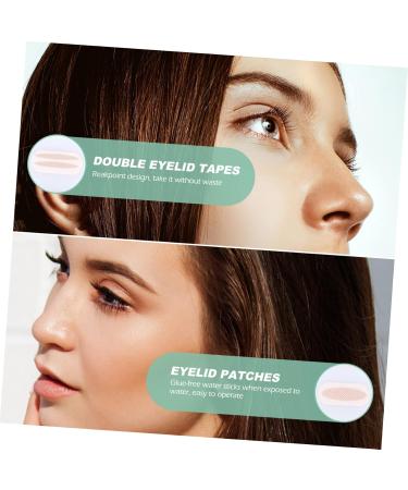 Mikinona Fiber Tools 200 Pairs Double Eyelid Sticker Double Sided Tape Female Eyelid Tapes Cosmetics No Trace Make Up Kit - Buy Online on SooperMarket.com