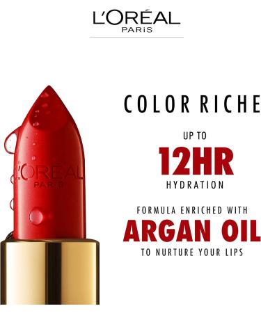 L'Or al Paris Color Riche Satin Smooth Lipstick Moisturising Pure Pigment Lip Colour With Omega 3 & Vitamin E 379 Sensual Rose 379 Sensual Rose 1 count (Pack of 1) - Buy Online on SooperMarket.com