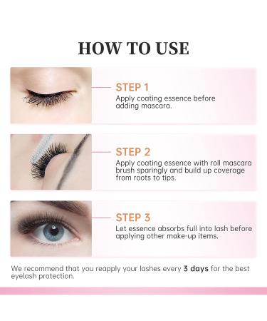 Beauty7 Clear Transparent Lash Coating Essence 10ML - Protective Sealant for Longer Eyelash Extensions Life - Waterproof Mascara with Brush Wand - Non-Scented Aftercare Sealer - Buy Online on SooperMarket.com