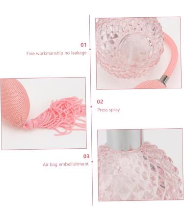 HAPINARY 1pc Air Bag Perfume Bottle Essential Oil Spray Bottle Terrarium Finery Perfume Pineapple Perfume Bottle Perfume Sub Bottle Refillable Portable Pink Delicate Small Perfume Glass - Buy Online on SooperMarket.com