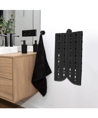 Foldable Sink Cover | Silicone Makeup Brush Cleaning Mat | Compact & Rollable Bathroom Sink Protector - Buy Online on SooperMarket.com