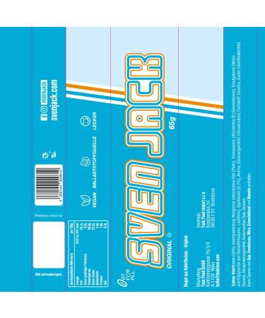 Sven Jack Energy Cake - Original 54 Pack (65g each) | Endurance Bar with Long-Chain Carbs Protein & Low Sugar - Ideal for International Shipping - Buy Online on SooperMarket.com